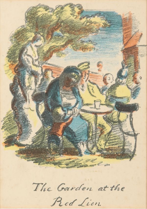 *EDWARD ARDIZZONE (1900-1979) A collection of scenes from 'The Local' (1939)