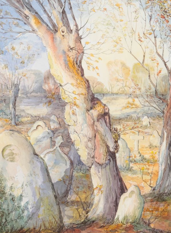 *PHYLLIS PONSFORD-JONES (CONTEMPORARY) 'The Old Lime Tree'
