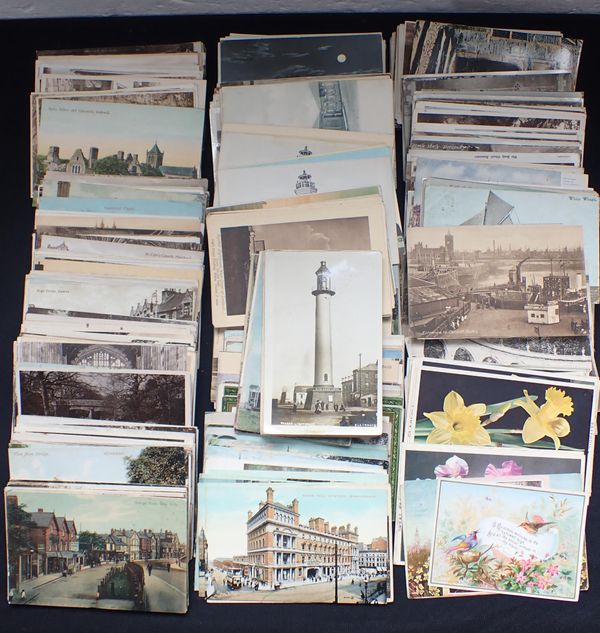 A COLLECTION OF POSTCARDS