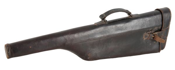 A LEG OF MUTTON GUN CASE