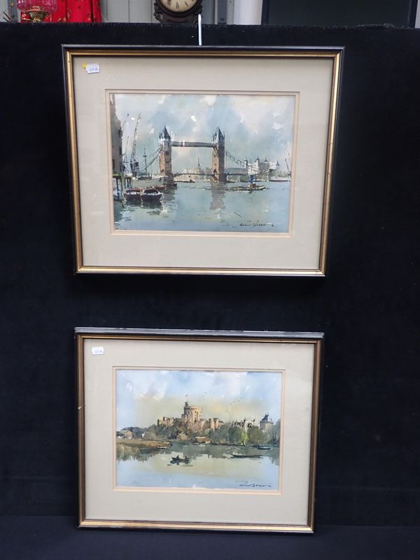 EDWARD WESSON 1910-83; TOWER BRIDGE