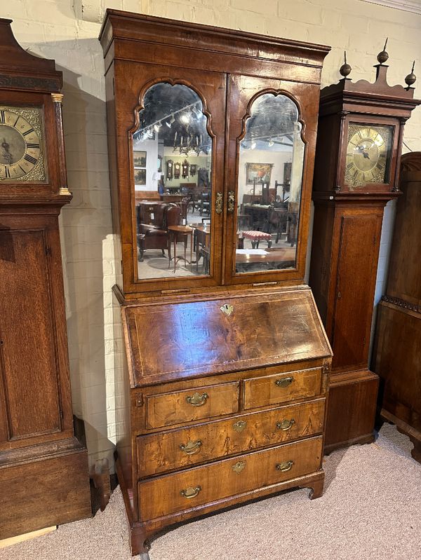 A BUREAU BOOKCASE