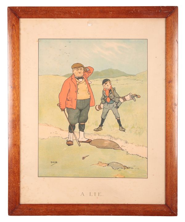 AFTER JOHN HASSALL (1868-1948) 'A Lie'