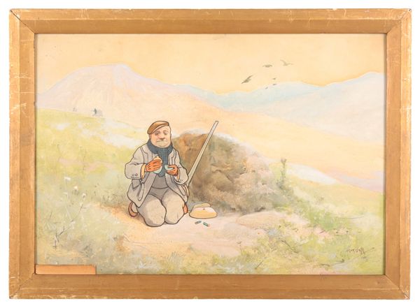 JOHN HASSALL (1868-1948) 'Here's Luck to Me' and 'A Blank Outlook'