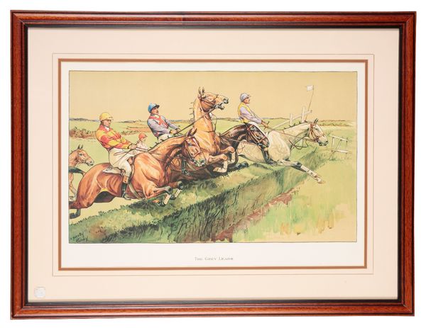 AFTER DOROTHY HARDY (1868-1937) A collection of four horse racing scenes