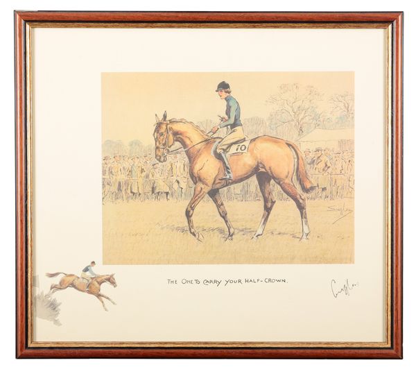 *CHARLES JOHNSON PAYNE 'SNAFFLES' (1884-1967) 'The One to Carry Your Half-Crown'