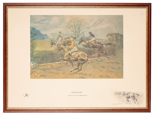 *CHARLES JOHNSON PAYNE 'SNAFFLES' (1884-1967) 'Sandown'