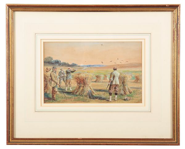 CHARLES WHYMPER (1853-1941) A pheasant shoot
