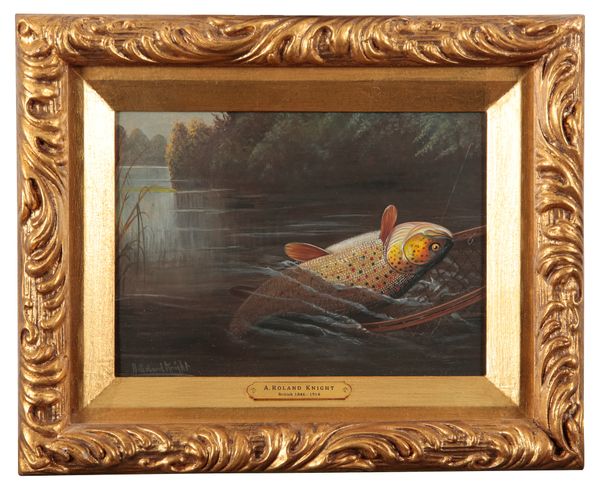A. ROWLAND KNIGHT (ACT.1810-1840) Netting the fish