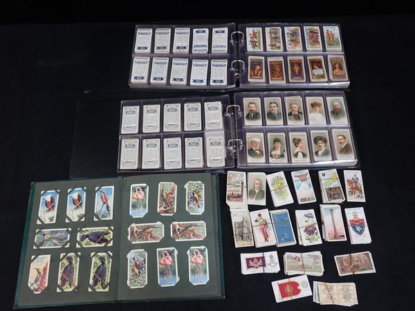 A COLLECTION OF CIGARETTE CARDS