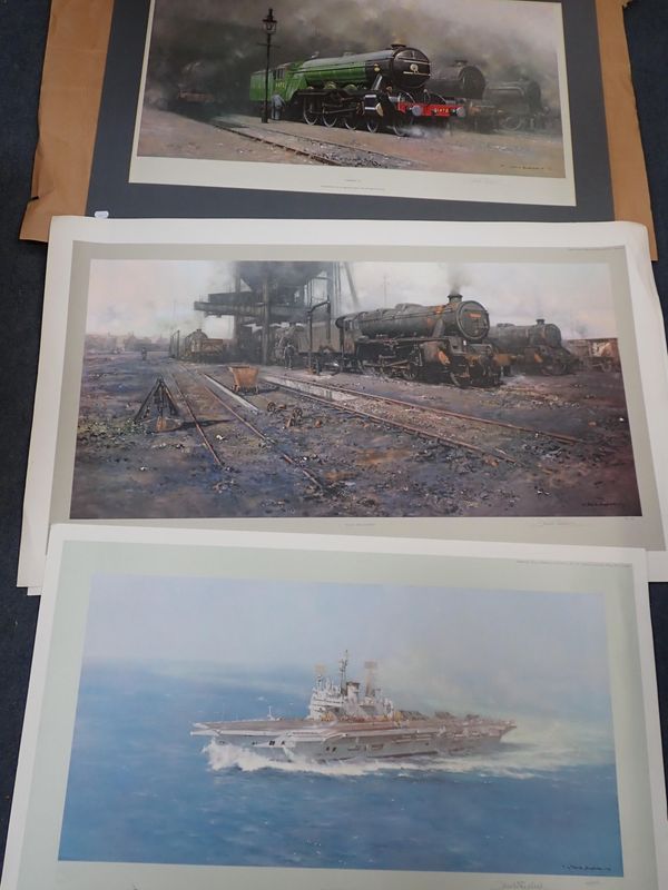 DAVID SHEPHERD: FOUR SIGNED PRINTS