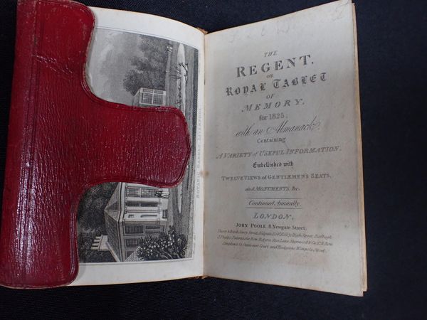 'THE REGENT, OR ROYAL TABLET OF MEMORY, FOR 1825'