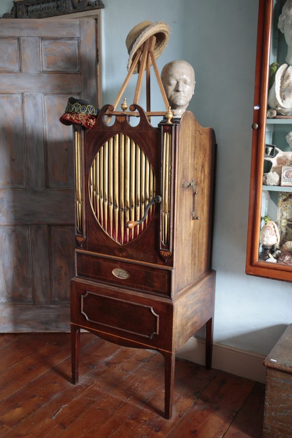 AN ASTOR & CO. CHAMBER BARREL ORGAN