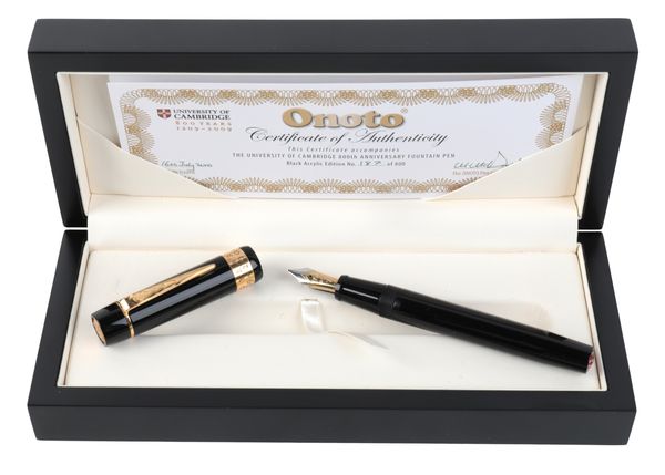 AN ONOTO ‘MAGNA CLASSIC CAMBRIDGE UNIVERSITY 800TH ANNIVERSARY’ FOUNTAIN PEN