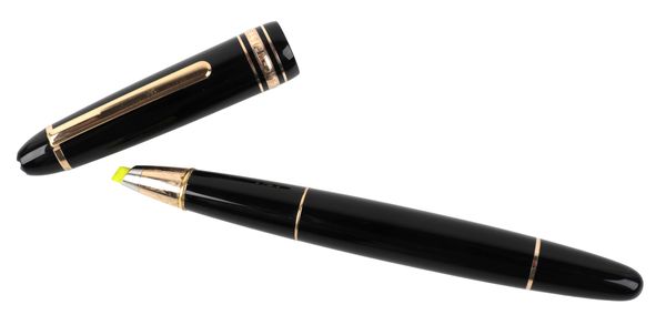A MONT BLANC MEISTERSTUCK PIX HIGHLIGHTER