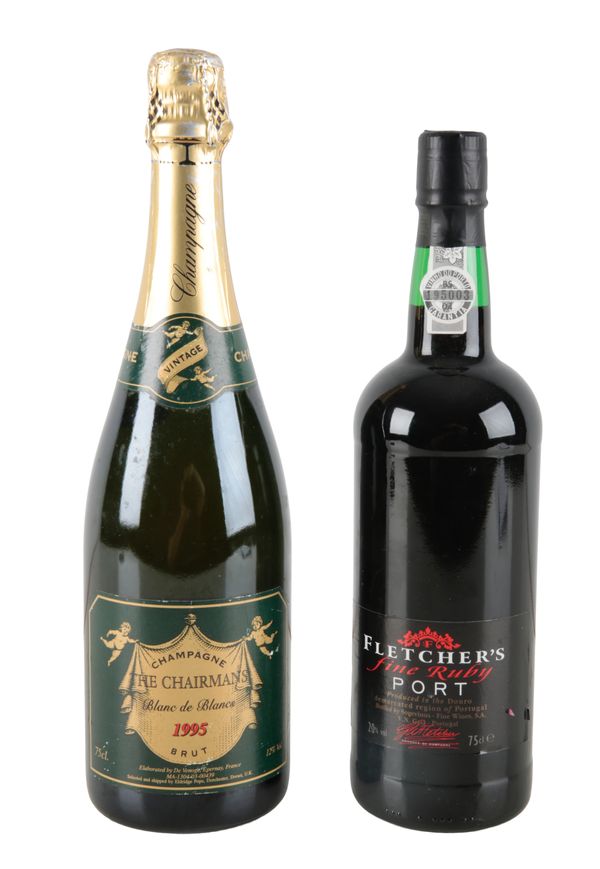 DE VENOGE ELDRIDGE POPE ‘THE CHAIRMAN’S’ VINTAGE CHAMPAGNE 1995