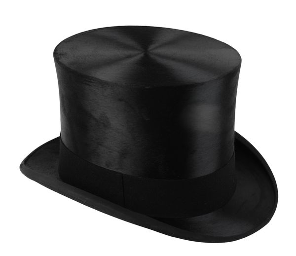 HENRY HEATH OF LONDON: A BLACK SILK TOP HAT