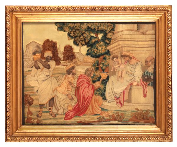 A REGENCY SILKWORK