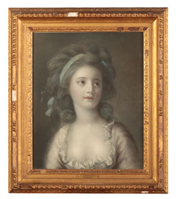 ATTRIBUTED TO ALEXANDER KUCHARSKI (1741-1819) AFTER ELISABETH-LOUISE VIGEE LE BRUN (1755-1842) 'The Countess Potocka'