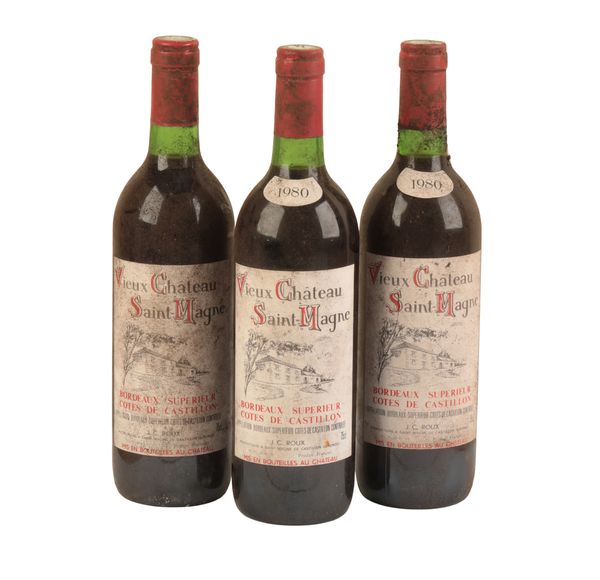 VIEUX CHATEAU SAINT-MAGNE BORDEAUX SUPERIEUR 1980