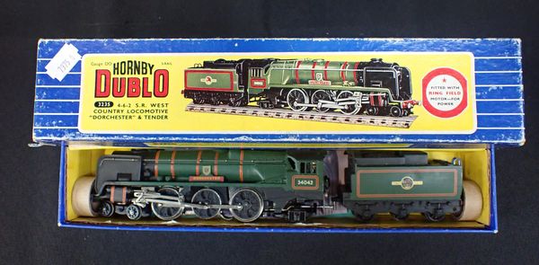 HORNBY DUBLO LOCOMOTIVE BLUE BOX