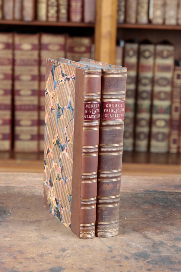 GLADSTONE, W. E: 'THE STATE IN ITS RELATIONS WITH THE CHURCH' and 'CHURCH PRINCIPLES CONSIDERED IN THEIR RESULTS'
