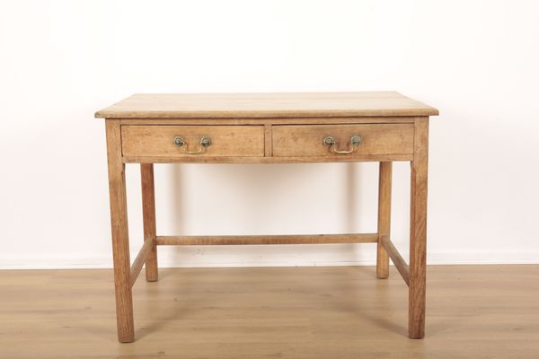 A VICTORIAN PINE KITCHEN SIDE TABLE