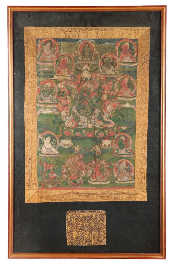 A TIBETAN THANGKA