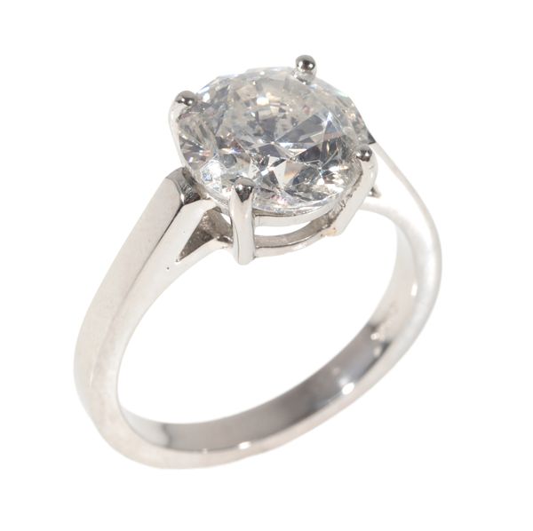 A DIAMOND SOLITAIRE RING