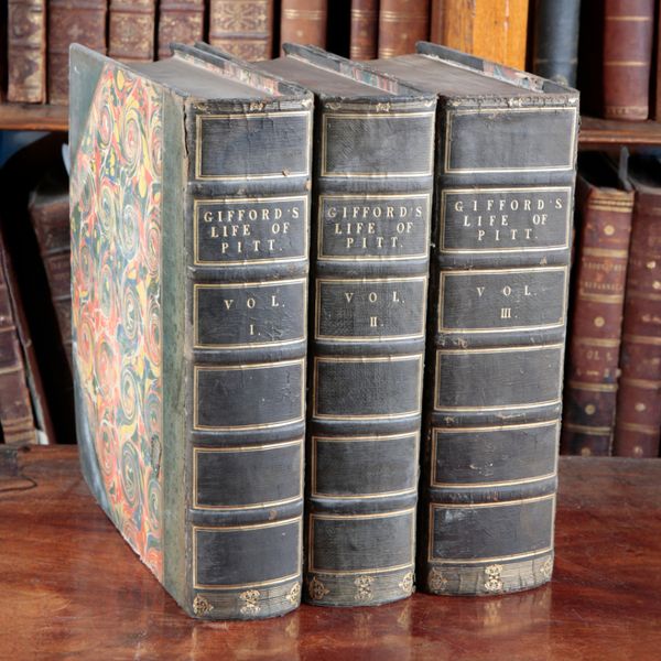 GIFFORD, JOHN: 'A HISTORY OF THE POLITICAL LIFE OF THE RT. HONOURABLE WILLIAM PITT'