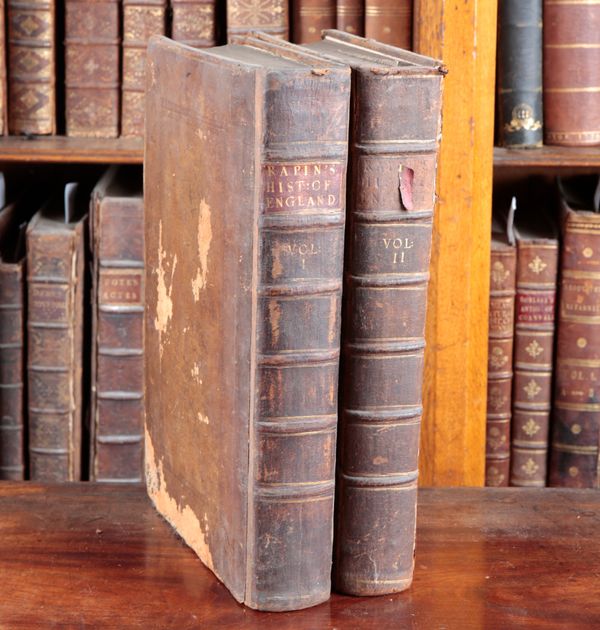 RAPIN DE THOYRAS: 'THE HISTORY OF ENGLAND'