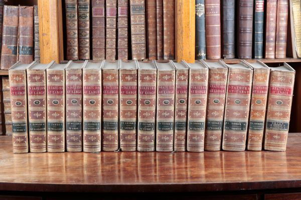 RUFFHEAD, OWEN: 'THE STATUTES AT LARGE FROM MAGNA CHARTER TO THE 25TH YEAR OF THE REIGN OF KING GEORGE III'