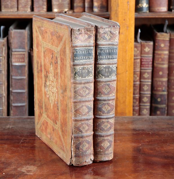 SNAKENBURG, HENRICUS: 'QUINTI CURTII RUFI DE ... ALEXANDRI MAGNI, REGIS MACEDONUM'