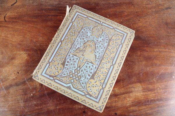 A LATE 18TH/EARLY 19TH CENTURY SCRAP ALBUM
