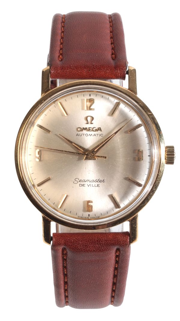 OMEGA SEAMASTER DE VILLE: A GENTLEMAN'S 18CT GOLD WRISTWATCH