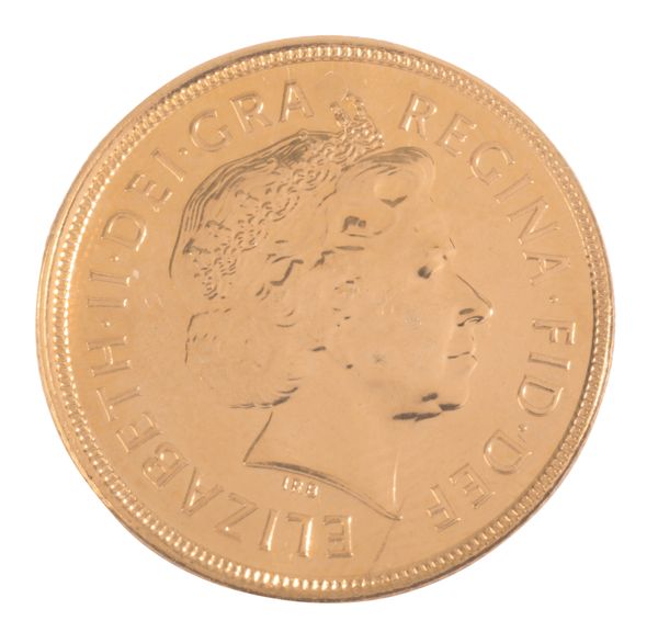 A 2004 ELIZABETH II GOLD PROOF SOVEREIGN