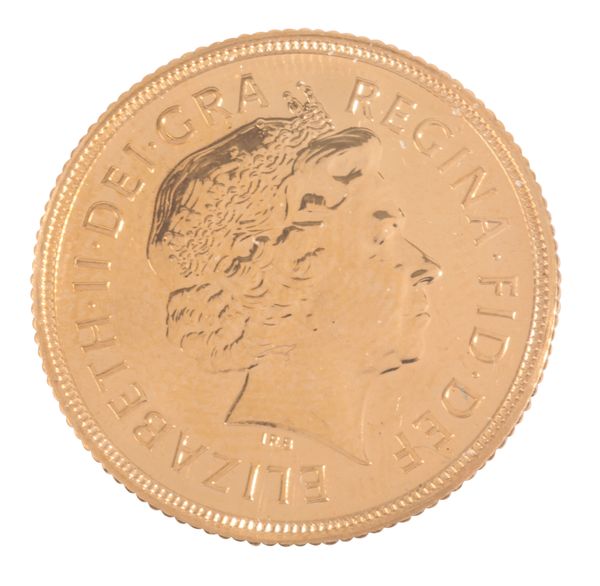 A 2005 ELIZABETH II GOLD PROOF SOVEREIGN