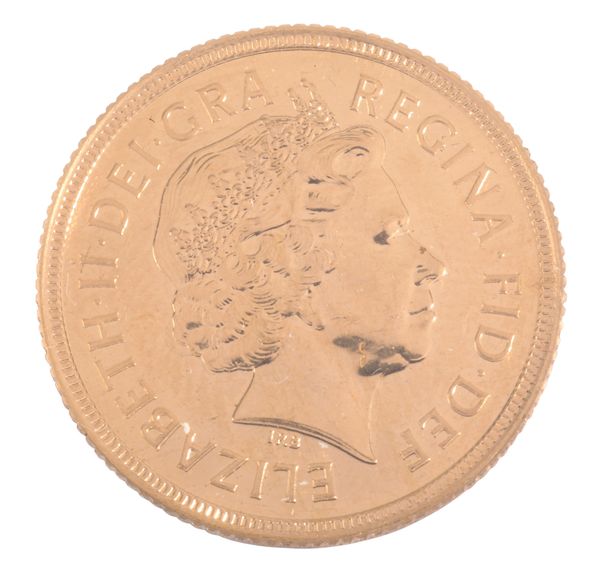 A 2002 ELIZABETH II GOLD PROOF SOVEREIGN