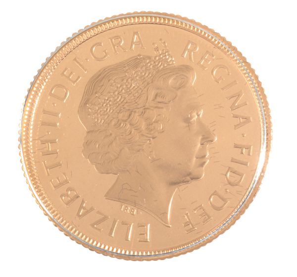 A 2002 ELIZABETH II GOLD PROOF SOVEREIGN