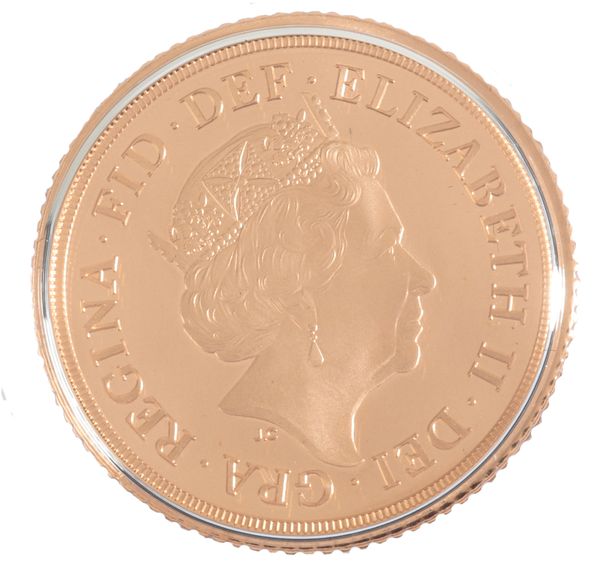 A 2020 QUEEN ELIZABETH II GOLD HALF SOVEREIGN