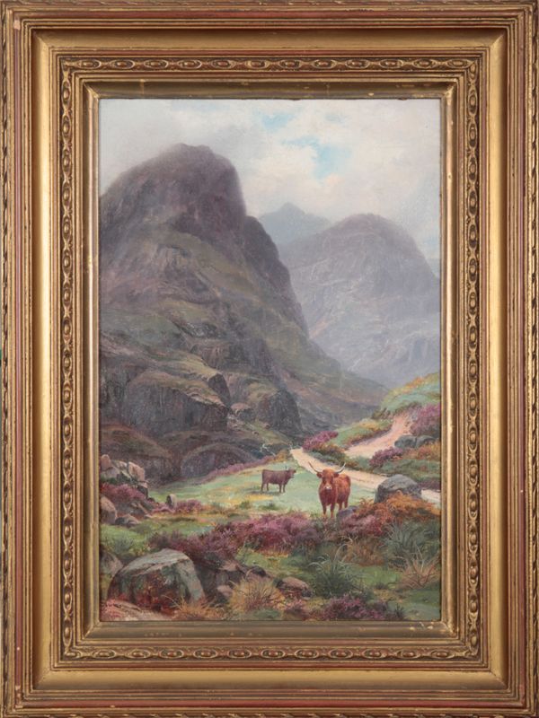 EDGAR LONGSTAFFE (1852-1933) 'Pass of Glencoe, Argyllshire'