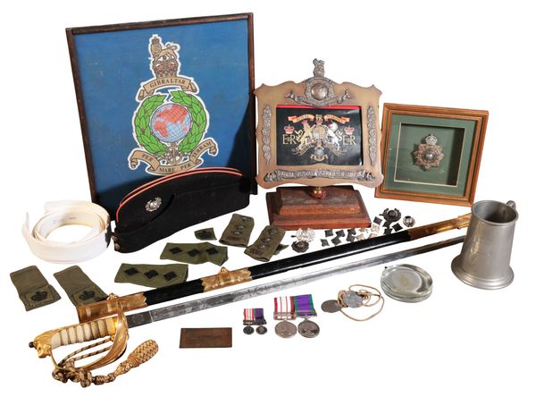 CAPTAIN ROGER BRIND, R.M. (B. 1934): A MILITARY COLLECTION