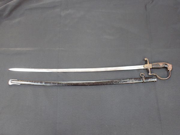 A GERMAN OFFICERS SWORD, ERNST PACK & SOHNE