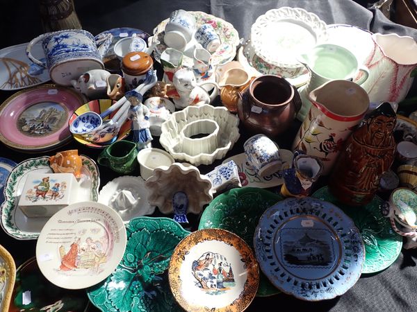 A COLLECTION OF MIXED CERAMICS