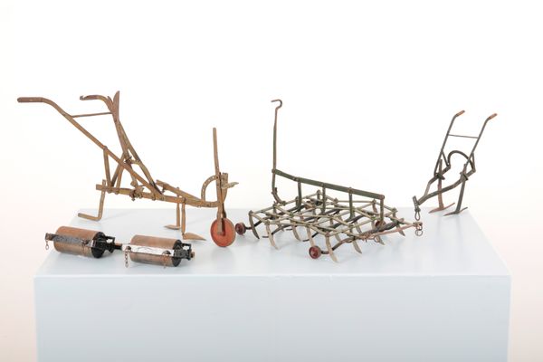J. CERVINKA PRAGA: A COLLECTION OF METAL MODEL ADVERTISING FARM MACHINERY