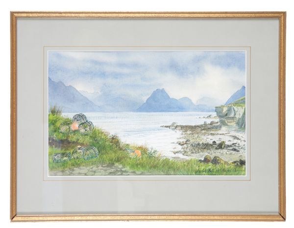 *JILL M. ALDERSLEY (1943-2007) 'The Cuillins From Elgol Isle of Skye'