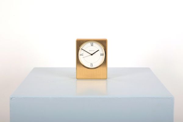 A TIFFANY & CO. MANTEL CLOCK