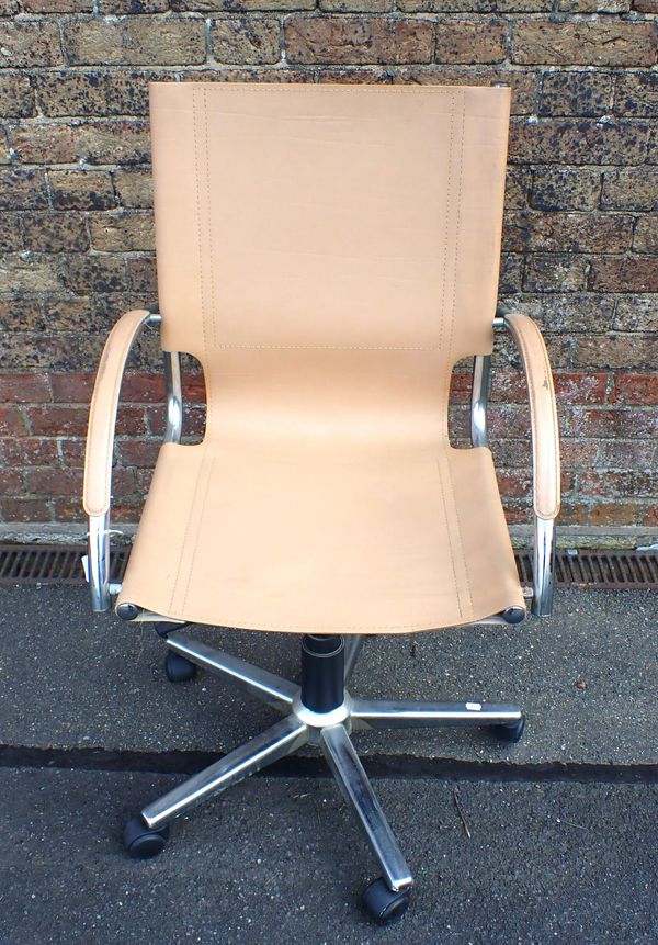 A MODERNIST SWIVEL DESK CHAIR