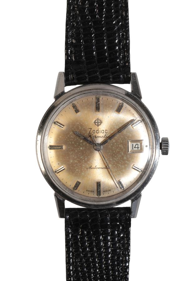 ZODIAC KENETIC: A GENTLEMAN'S STAINLESS STEEL WRISTWATCH