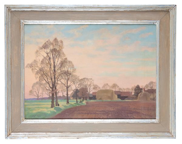 ENGLISH SCHOOL, 20TH CENTURY A rural landscape
